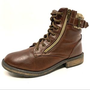 Steve Madden Womens Boots Brown